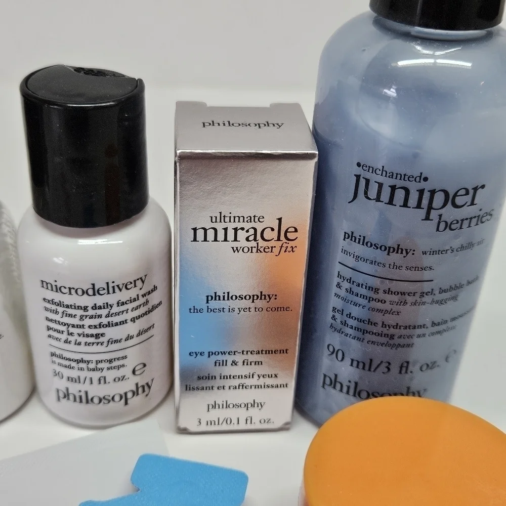 NEW Beauty Bundle Sampler Philosophy Glow Recipe Dennis Gross SkinFix VS